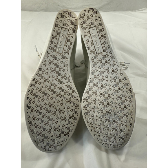 Linea Paolo FINA Ankle Booties wedge sneaker 8.5 M white - Picture 11 of 16